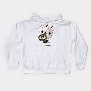 Pumpkin Bunny Kids Hoodie